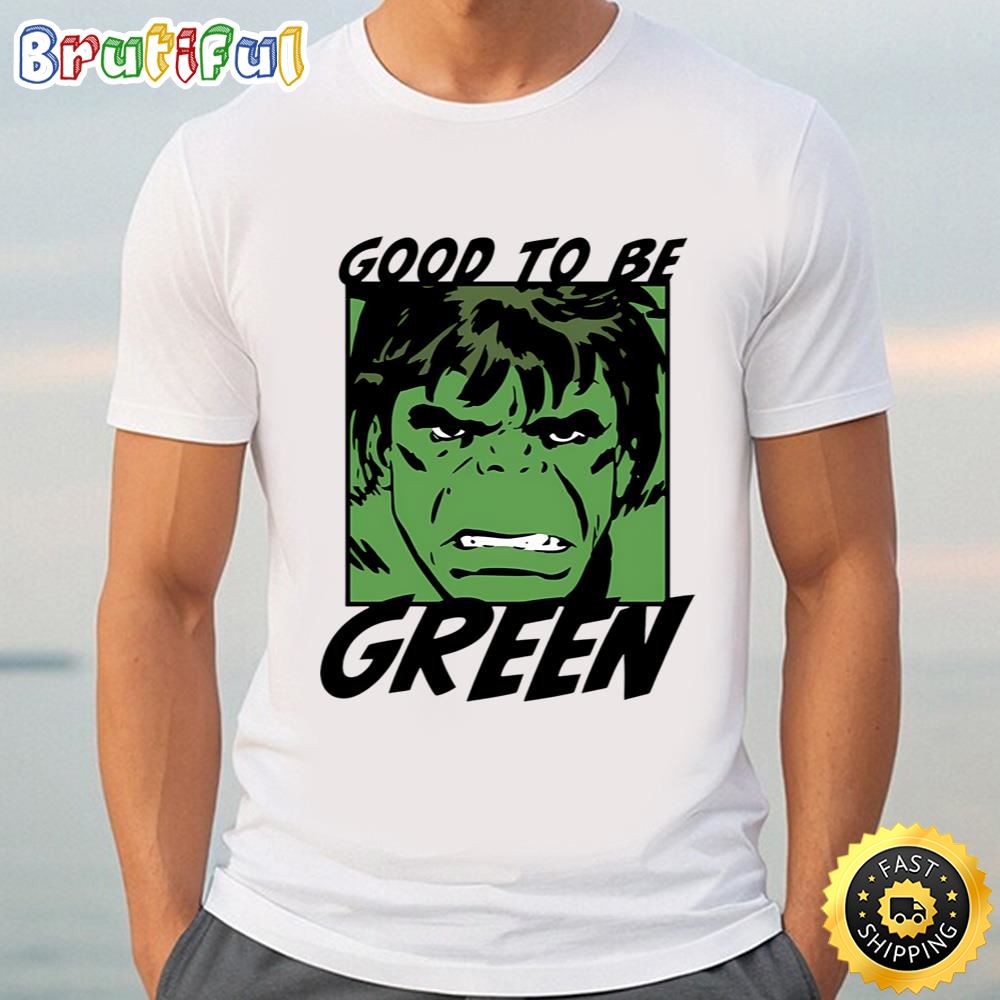 Marvel St. Patrick’s Day Hulk Good to be Green T Shirt Tshirt
