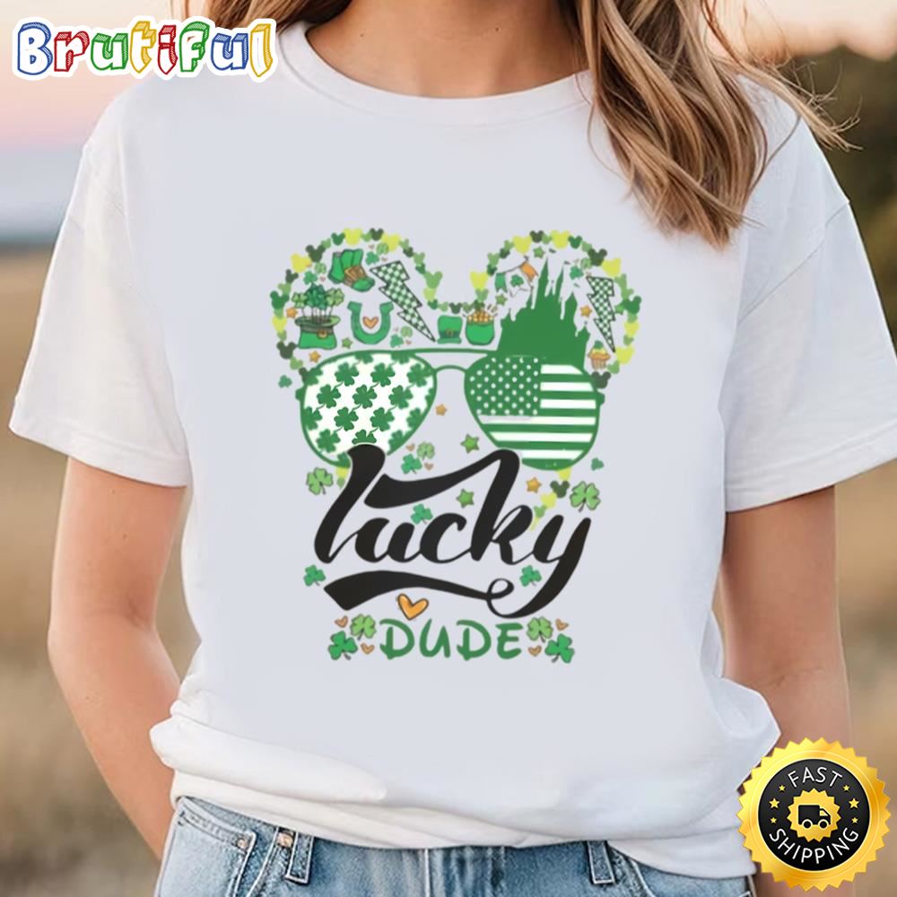 Mickey Lucky Dude Shirt, Disney Saint Patricks Day Shirt t shirt