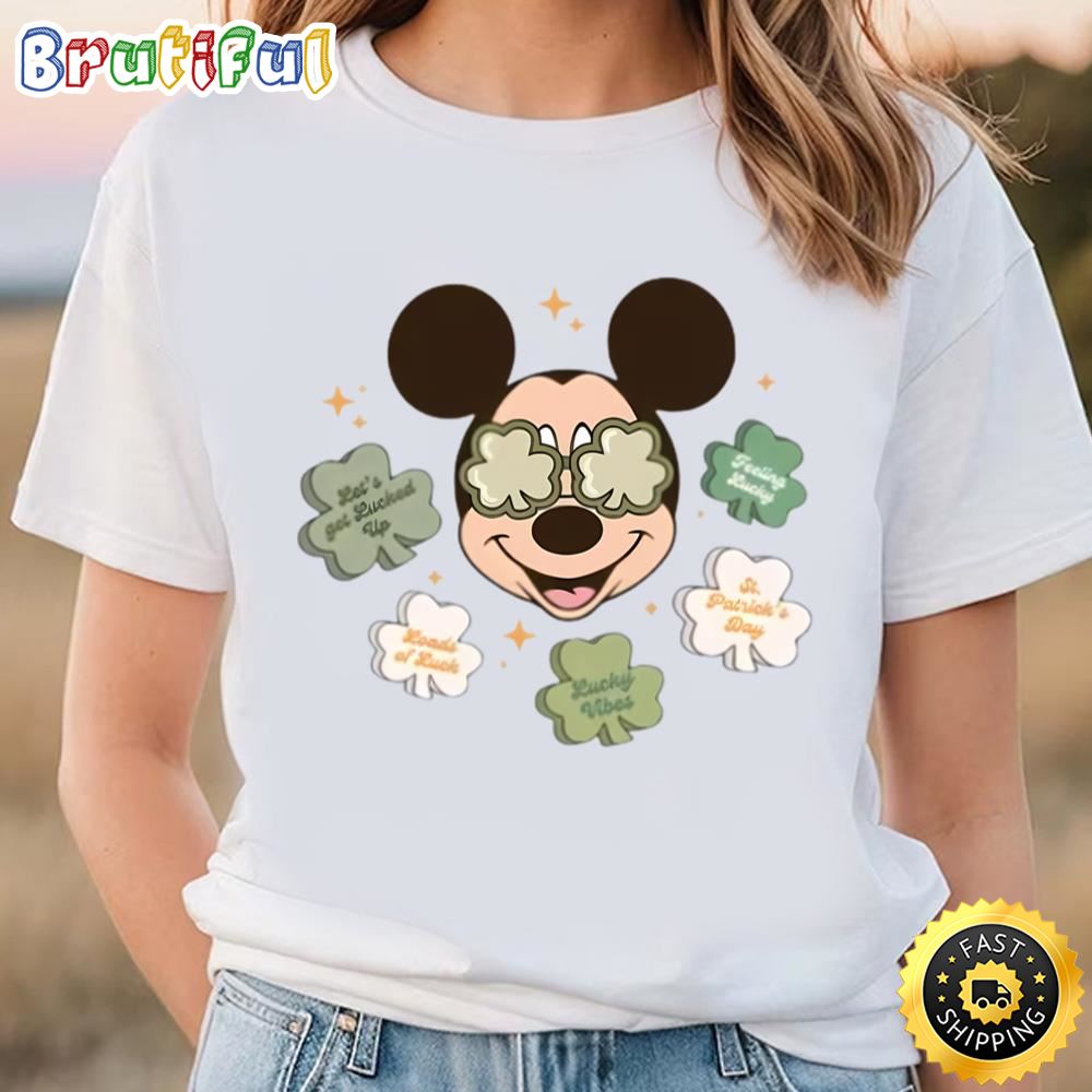 Mickey Lucky Shirt, Disney Saint Patricks Day Tee