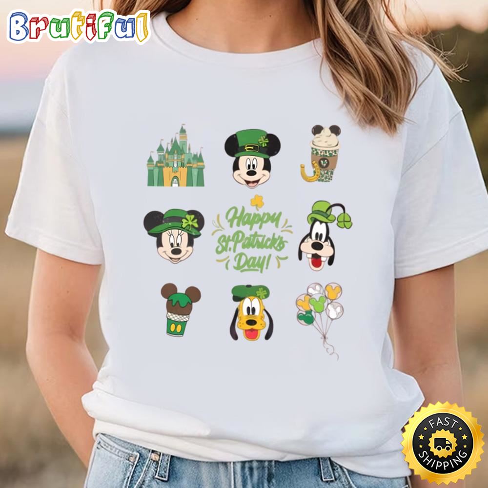 Disney Mickey Mouse And Friends Goofy Shamrock St. Patricks Day... t shirt