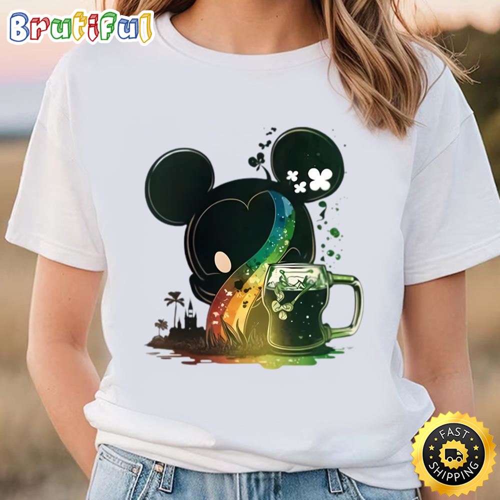 Disney Mickey St Patricks T shirts Tshirt