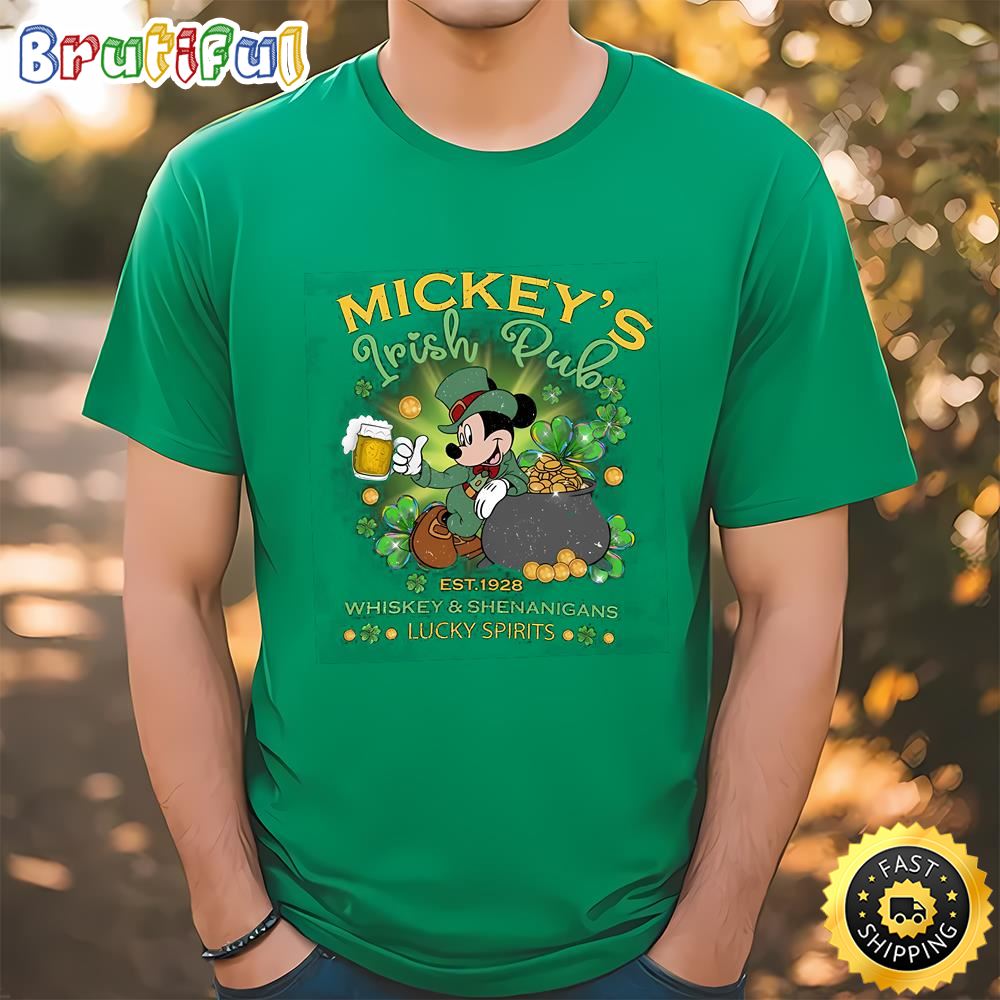 Mickey’s Irish Pub Disney St. Patrick’s Day Shirt Tee