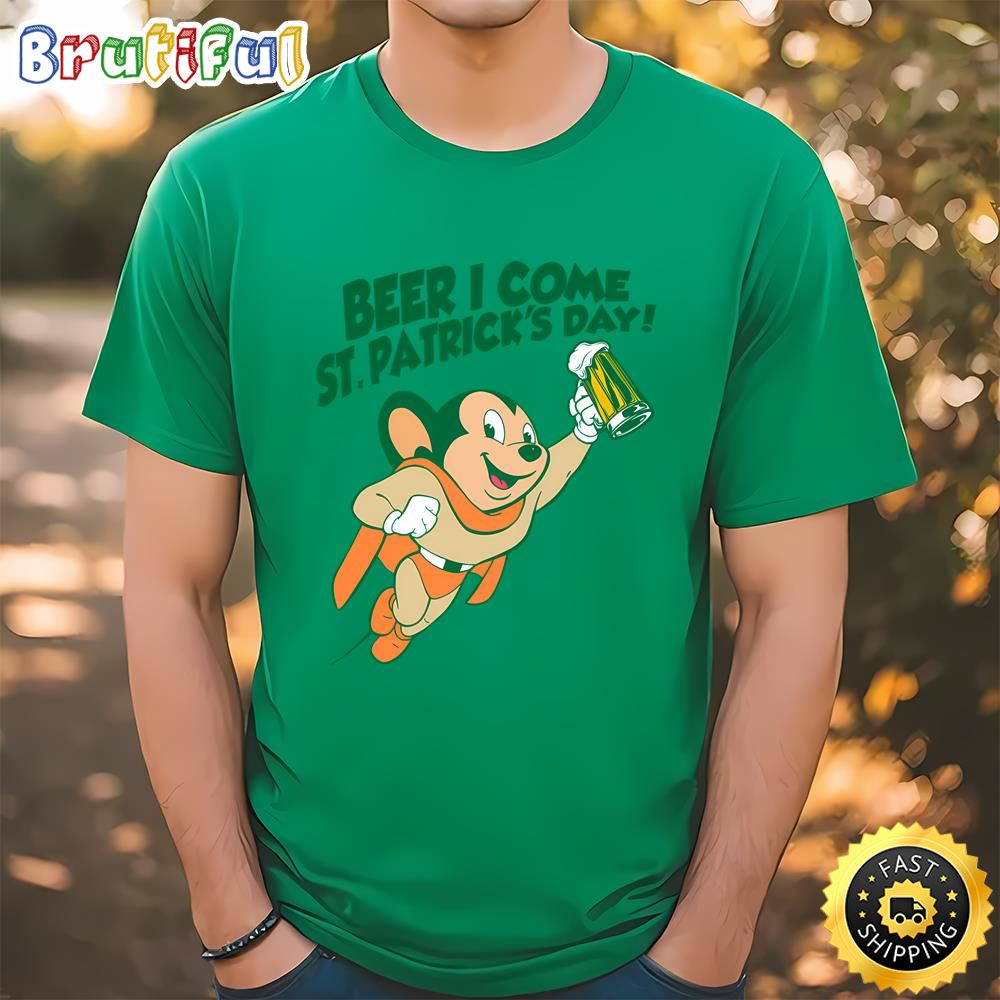 Mighty Mouse Saint Patrick’s Day T shirt Tshirt