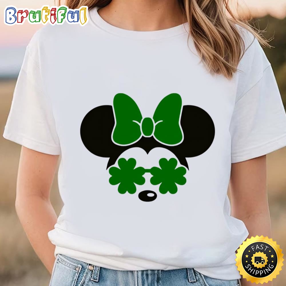 Minnie And Mickey St. Patrick’s Day Unisex T shirts Tshirt