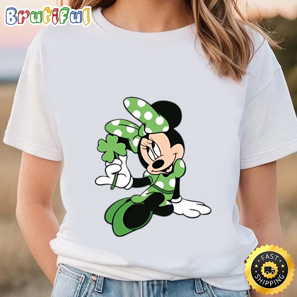 Disney Minnie Mouse Shamrock Dress St. Patrick’s Day Shirt t shirt