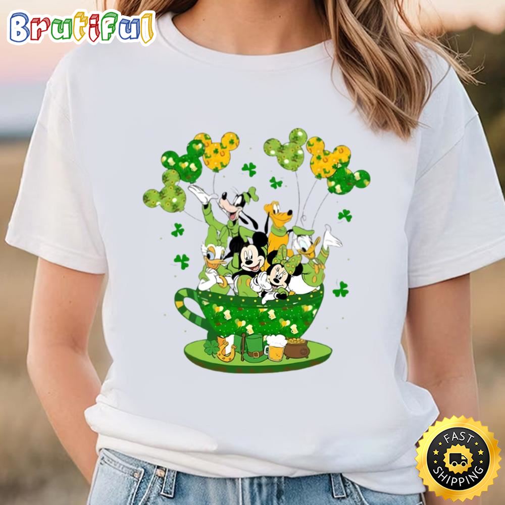 Disney Mouse And Friends St Patricks Day, Disney Mickey Shirt Tee