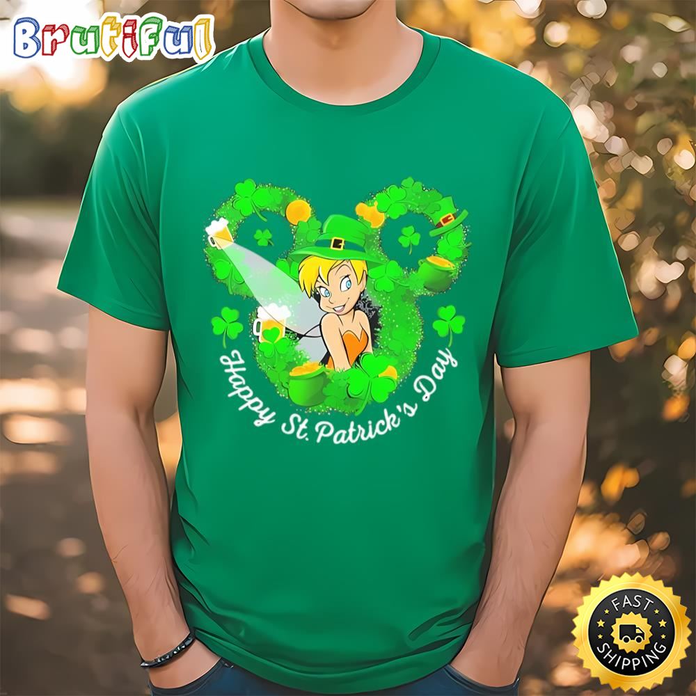 Official Tinker Bell Tinkerbell Happy St. Patrick’s Day T Shirt Tshirt