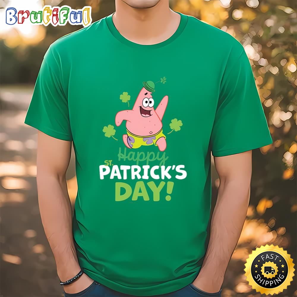 Patrick Star Spongebob Squarepants Happy St. Patrick’s Day T Shirt t shirt