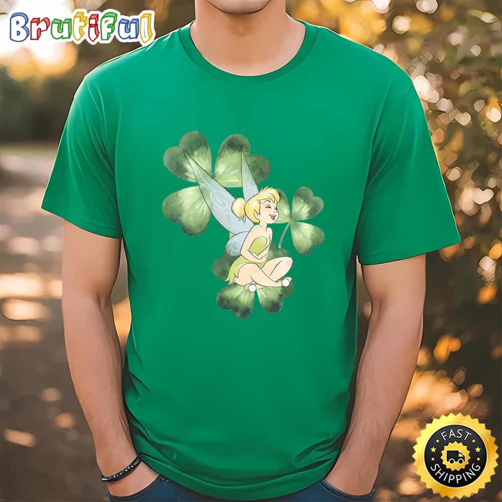 Peter Pan Peter Pan St. Patrick’s Day Tinkerbell Shamrocks Shirt Tshirt
