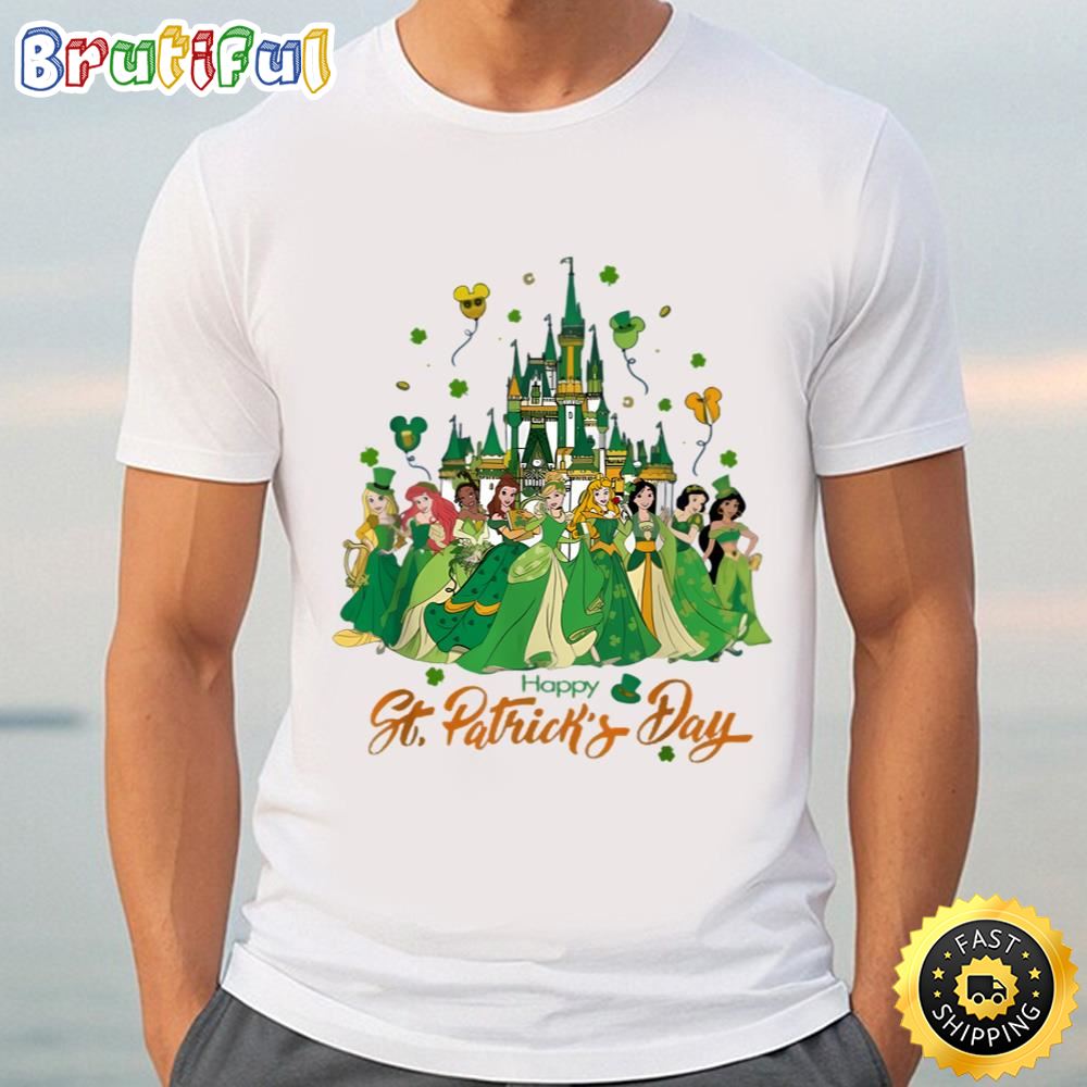 Disney Princess Happy St. Patrick’s Day Shirt Tshirt