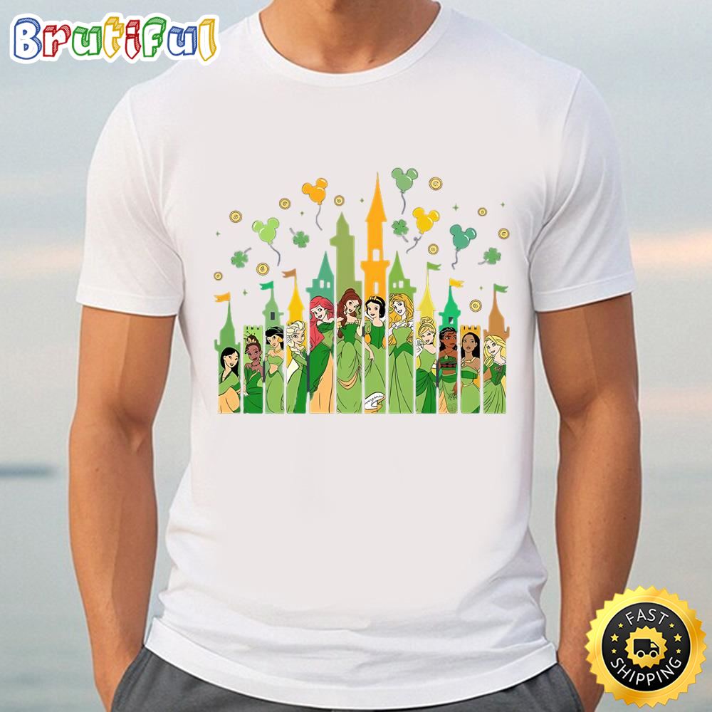 Disney Princess T Shirt, Disney Shamrock T Shirt Tee