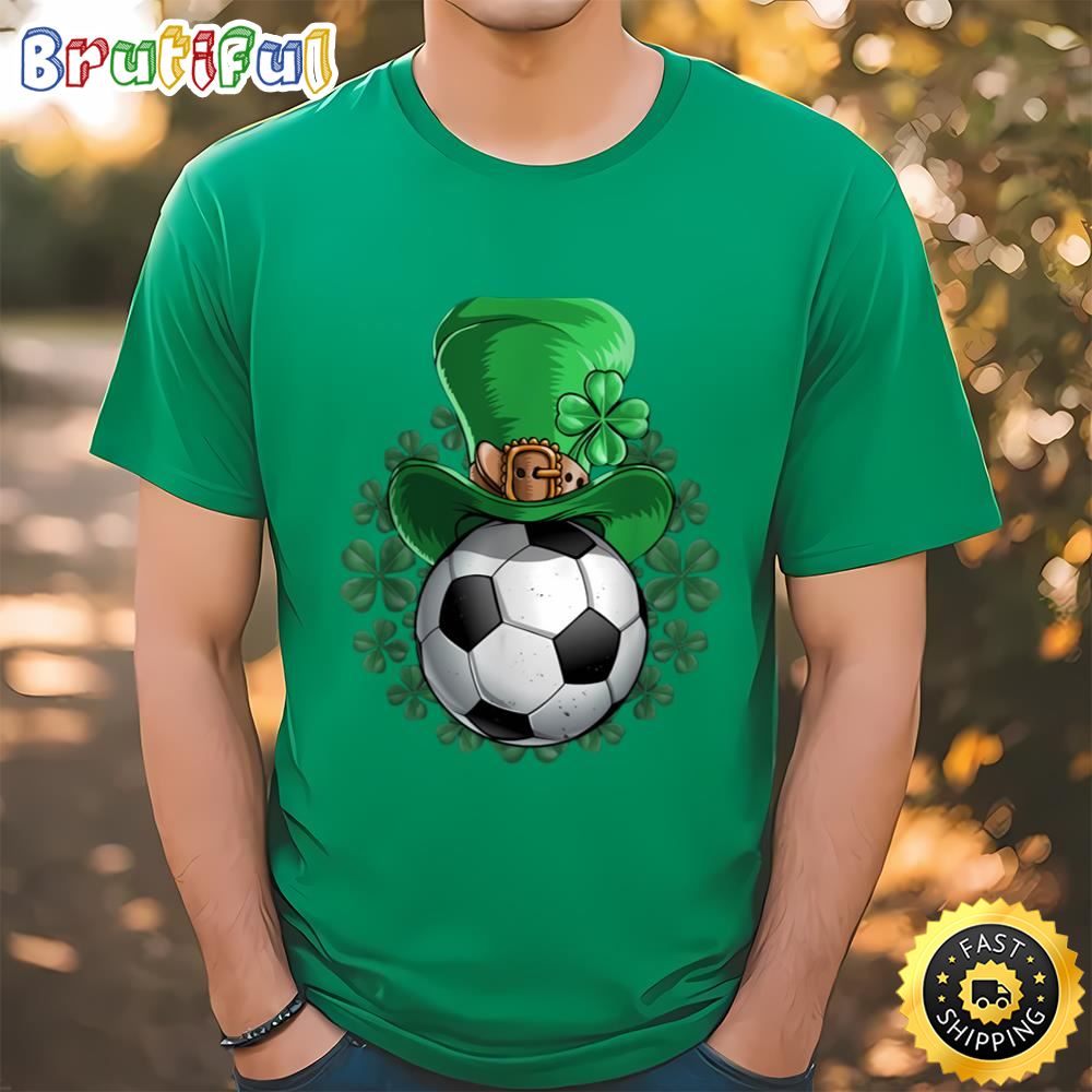 Soccer St. Patricks Day T shirt Tshirt
