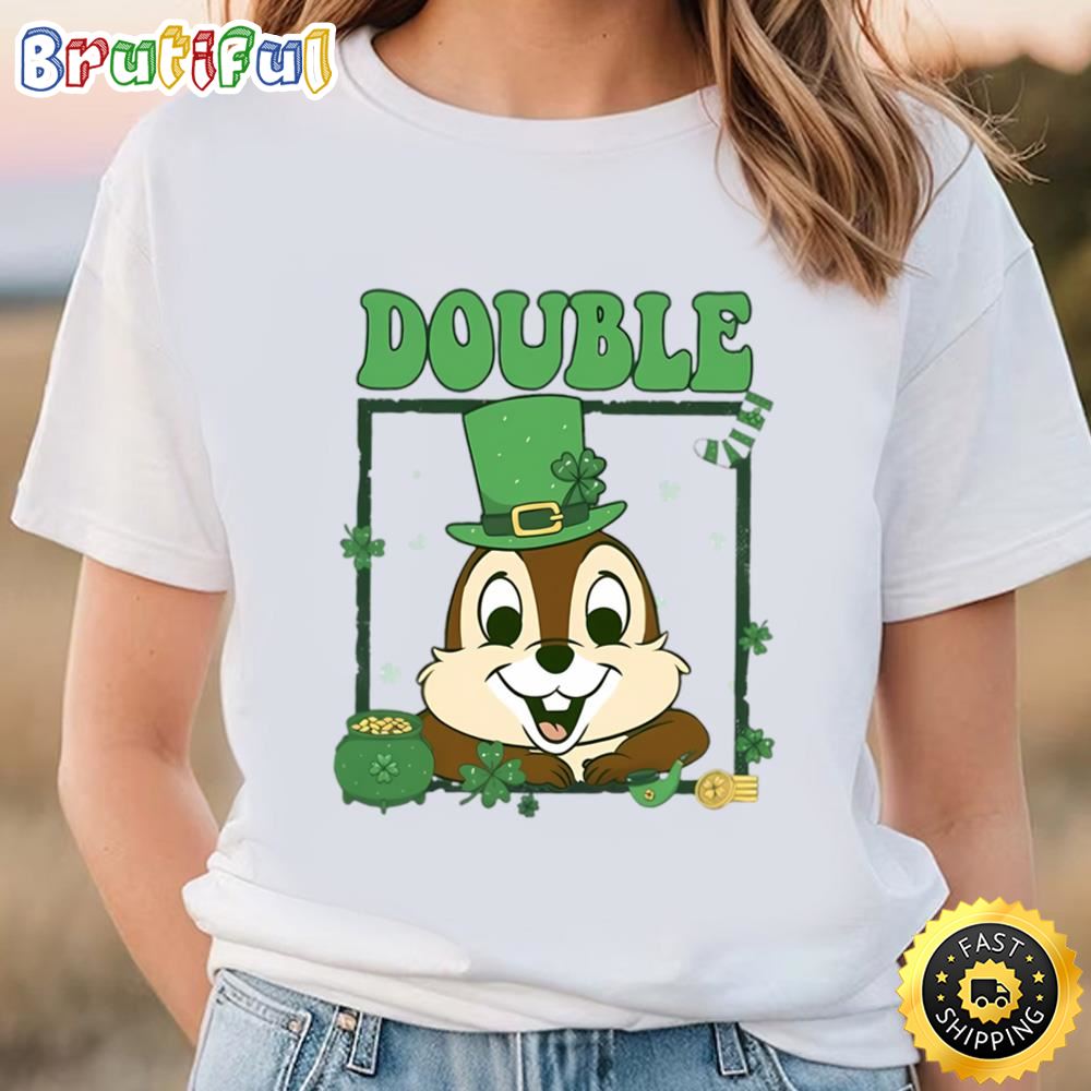 St. Patrick’s Day Double Trouble Cute Shirt, Chip And Dale... t shirt
