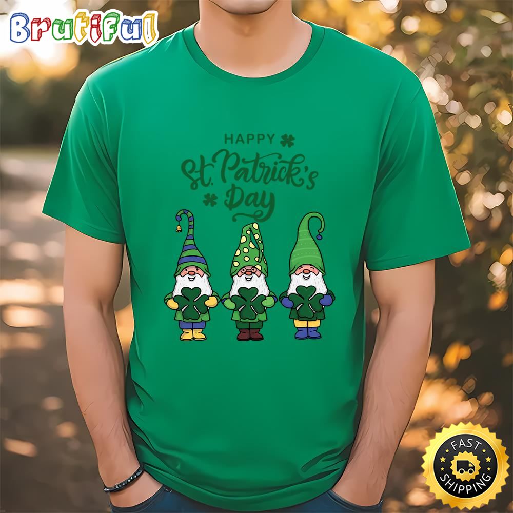 St. Patrick’s Day Gnomes T Shirt t shirt