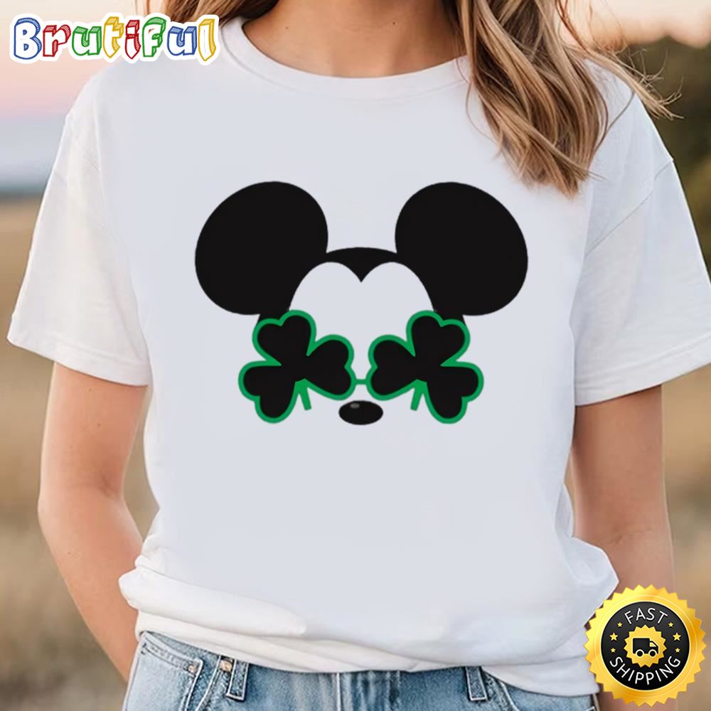 St. Patrick’s Day Mickey Mouse Sunglasses Shirt Tee