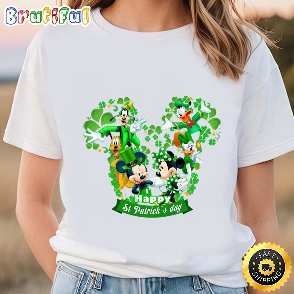 Disney St. Patrick’s Day Shirts, Minnie And Mikey Lucky St... t shirt