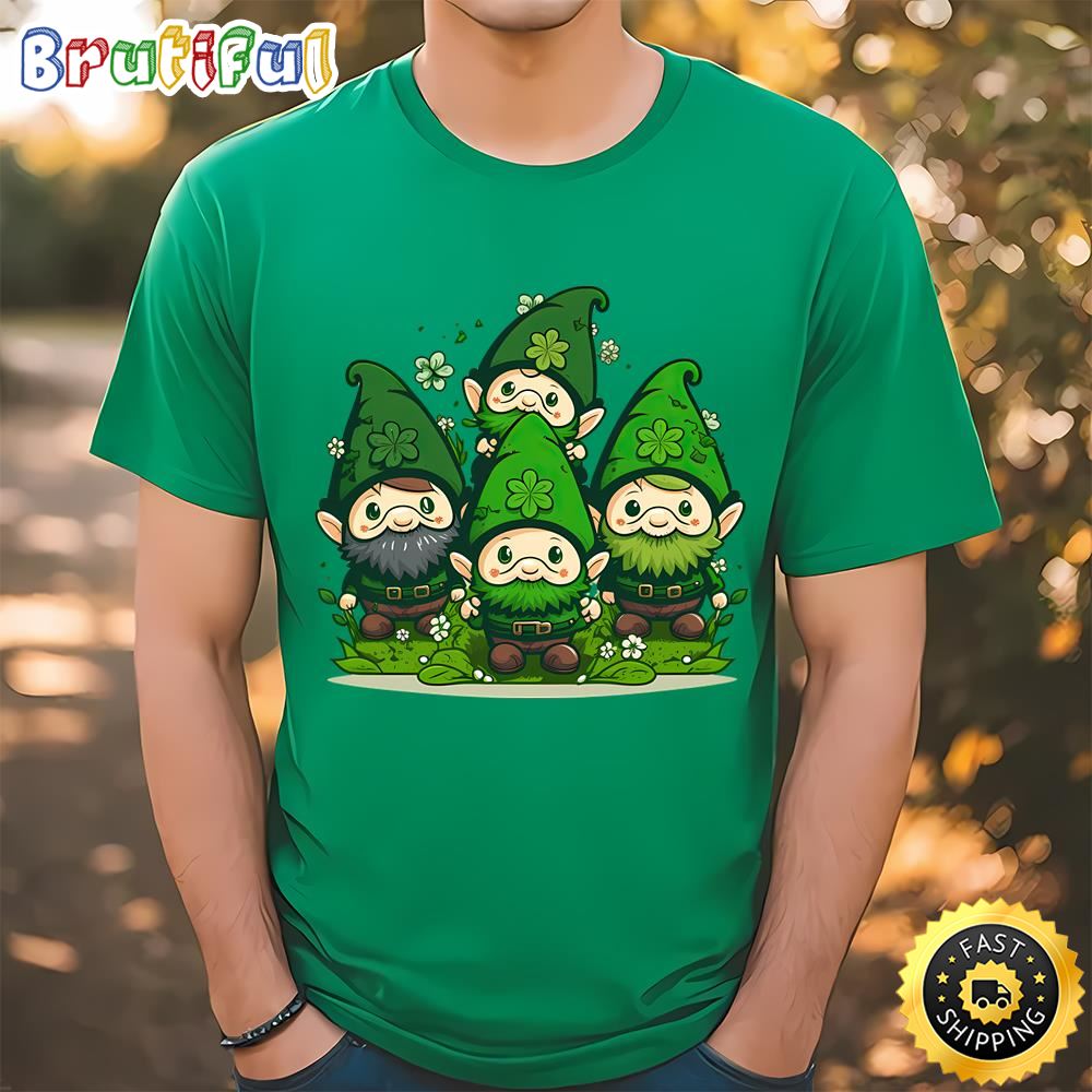 St Patrick’s Day Gnomes Shirt Cute Gnomes Shirt Tshirt
