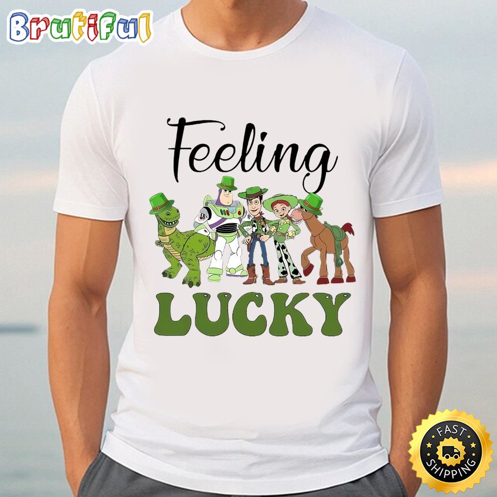 St Patrick’s Day Disney Toy Story Feeling Lucky Shirt Tee