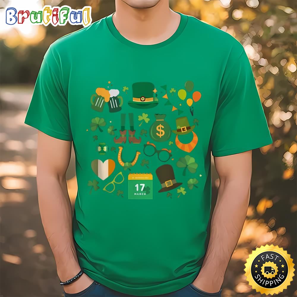 St Patricks Day Doodle Saint Patricks Day T shirt t shirt