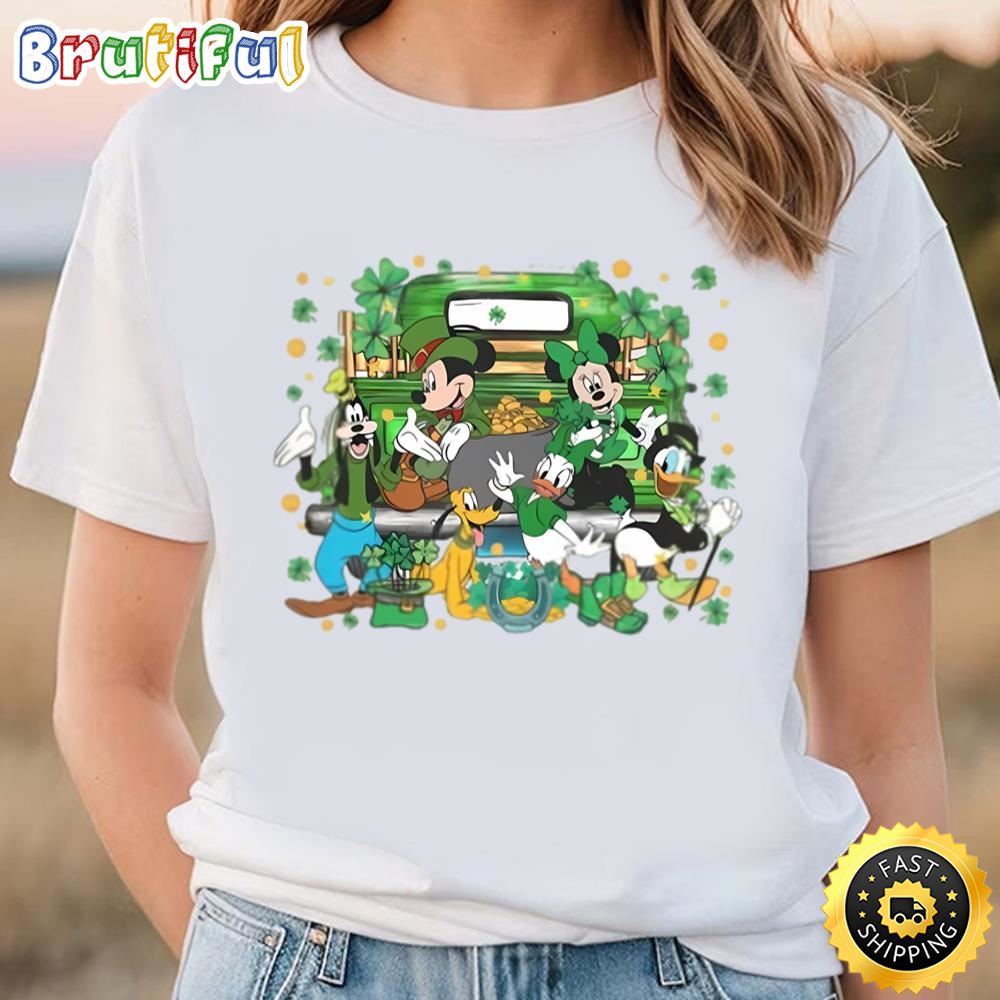 Disney St Patricks Day Shirt, Lucky Mickey And Friends Shirt t shirt
