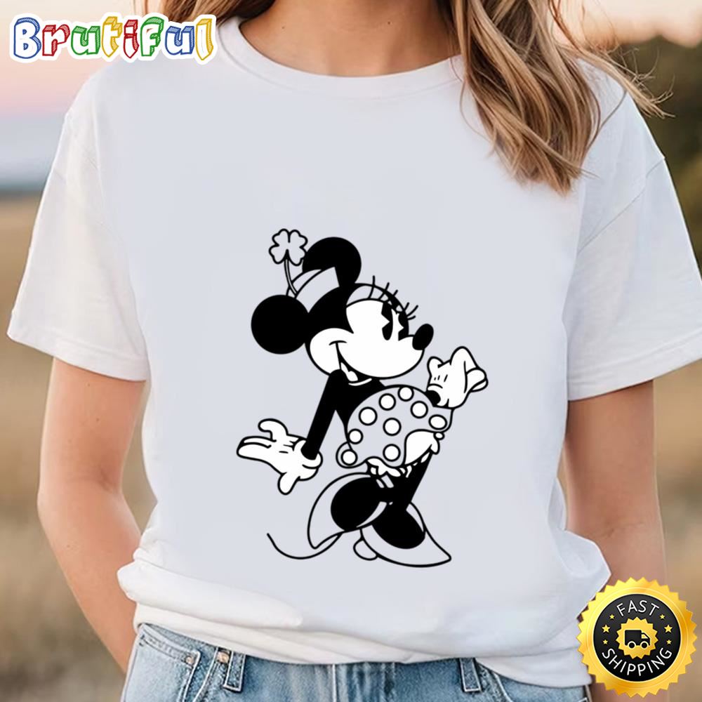 Disney St Patricks Day Shamrock Minnie Shirt t shirt