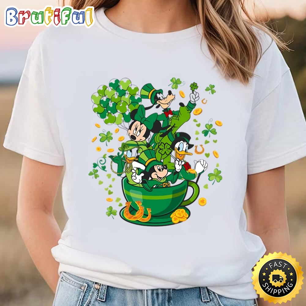 Disney St Patricks Day T Shirt, Lucky Disney Shirt Tee