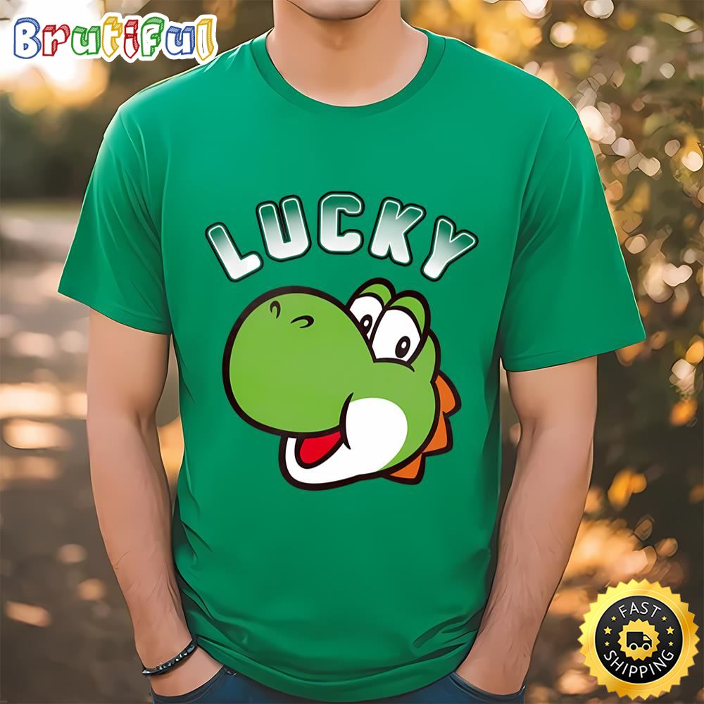 Super Mario St. Patrick’s Day Lucky Yoshi T Shirt t shirt