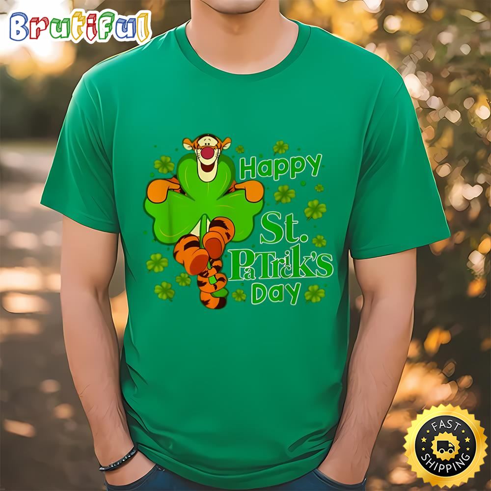 Tigger Happy St Patricks Day Shirt Tshirt