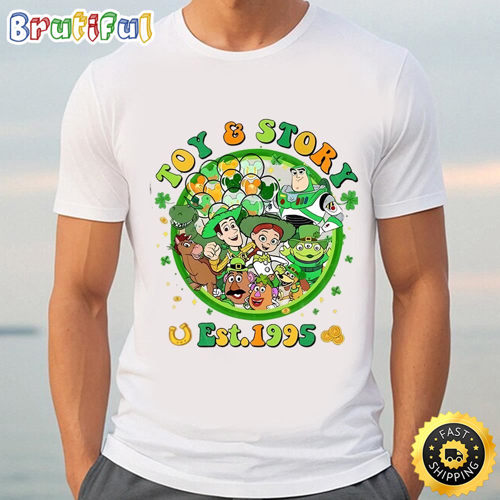 Disney Toy Story Friends Shirt, Toy Story Est 1995 Patricks Day Shirt Tshirt