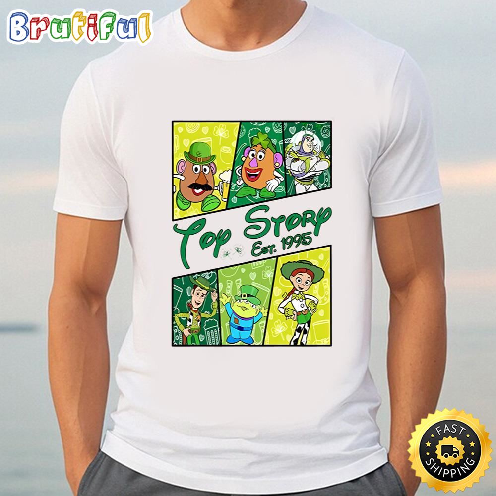 Disney Toy Story Saint Patrick s Day Toy Story Characters PatricksShirt sbmwgj.jpg