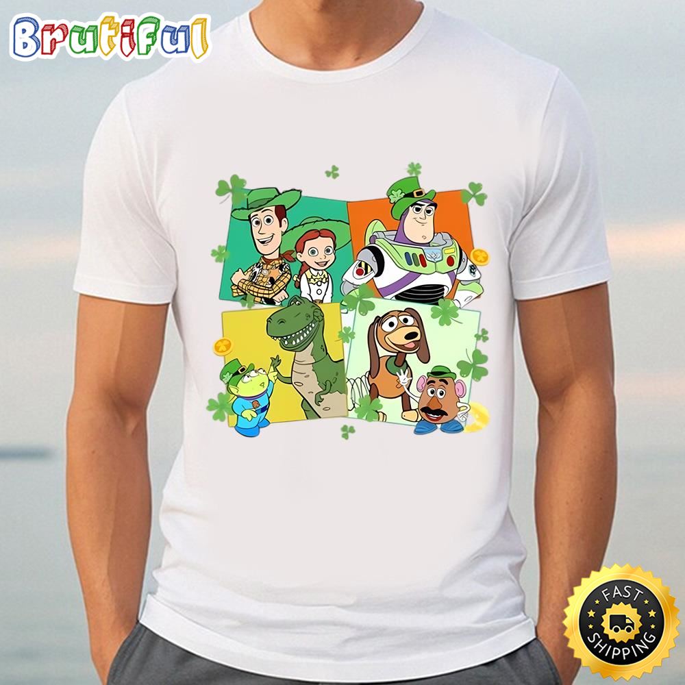 Toy Story St Patricks Day Shirt, Disney Shamrock Shirt Tshirt