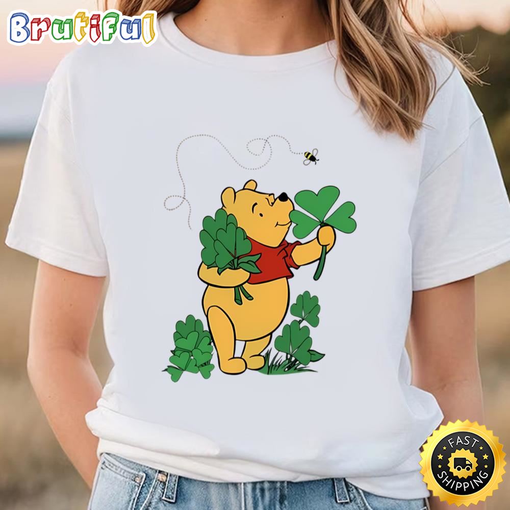 Winnie The Pooh St. Patricks Day T shirt Tshirt