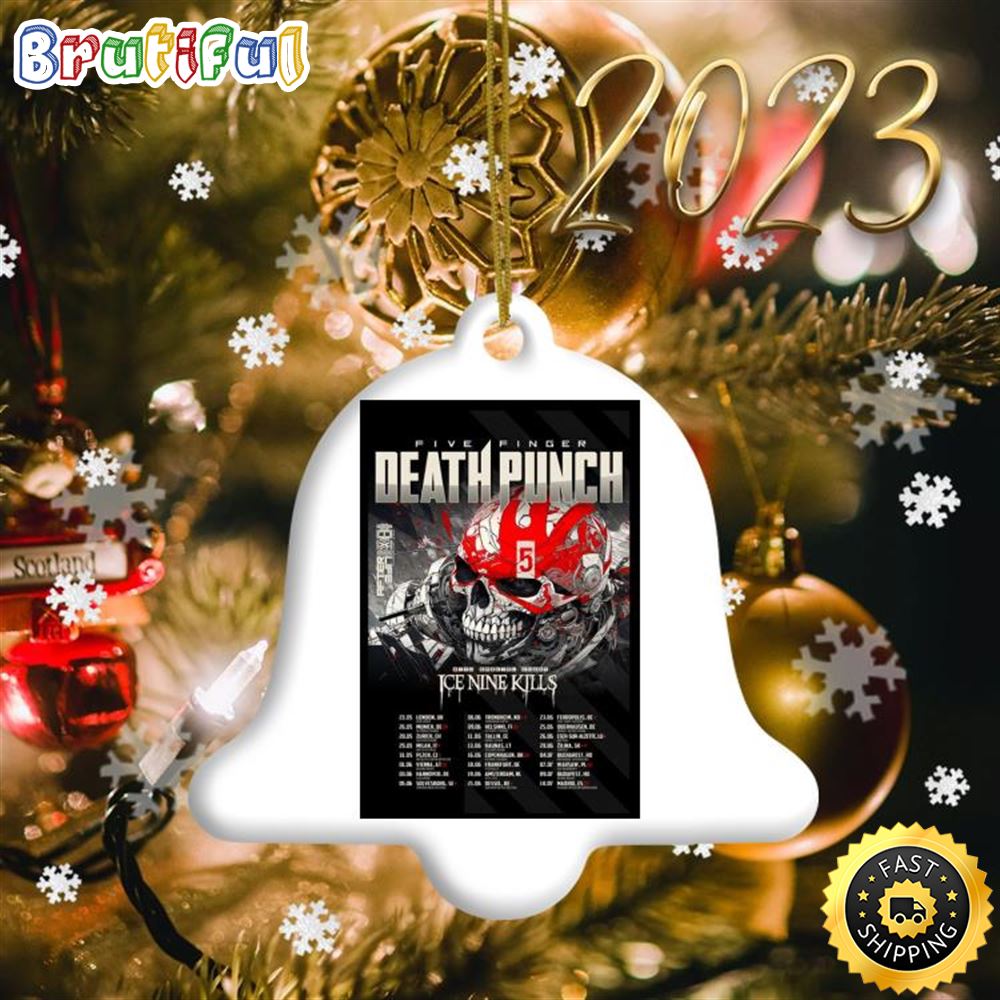 Five Finger Death Punch Tour 2024 Ornament