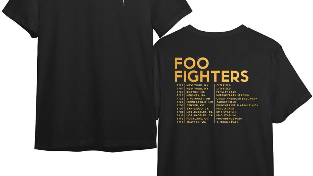 Foo Fighters 2024 Us Everything Or Nothing At All Tour T-Shirt