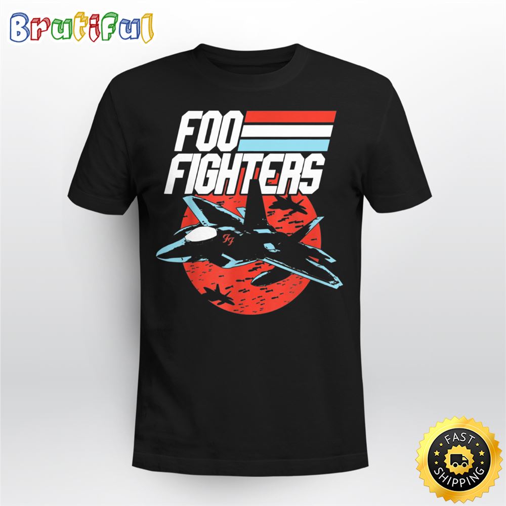 Foo Fighters Rock Band Logo Tour Shirt