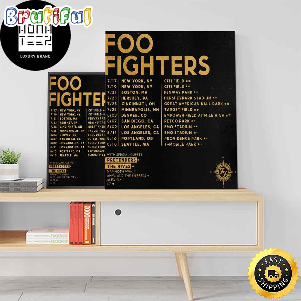 Foo Fighters The First 2024 Us Shows Everything Or Nothing At All Tour Fan Gifts Home Decor Canvas e4e7yt.jpg