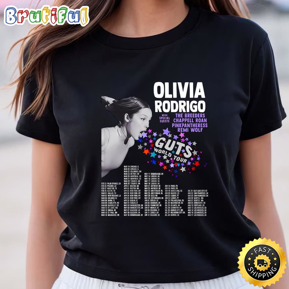 Guts Olivia World Tour Shirt, Olivia Tour 2024 Guts Shirt t shirt