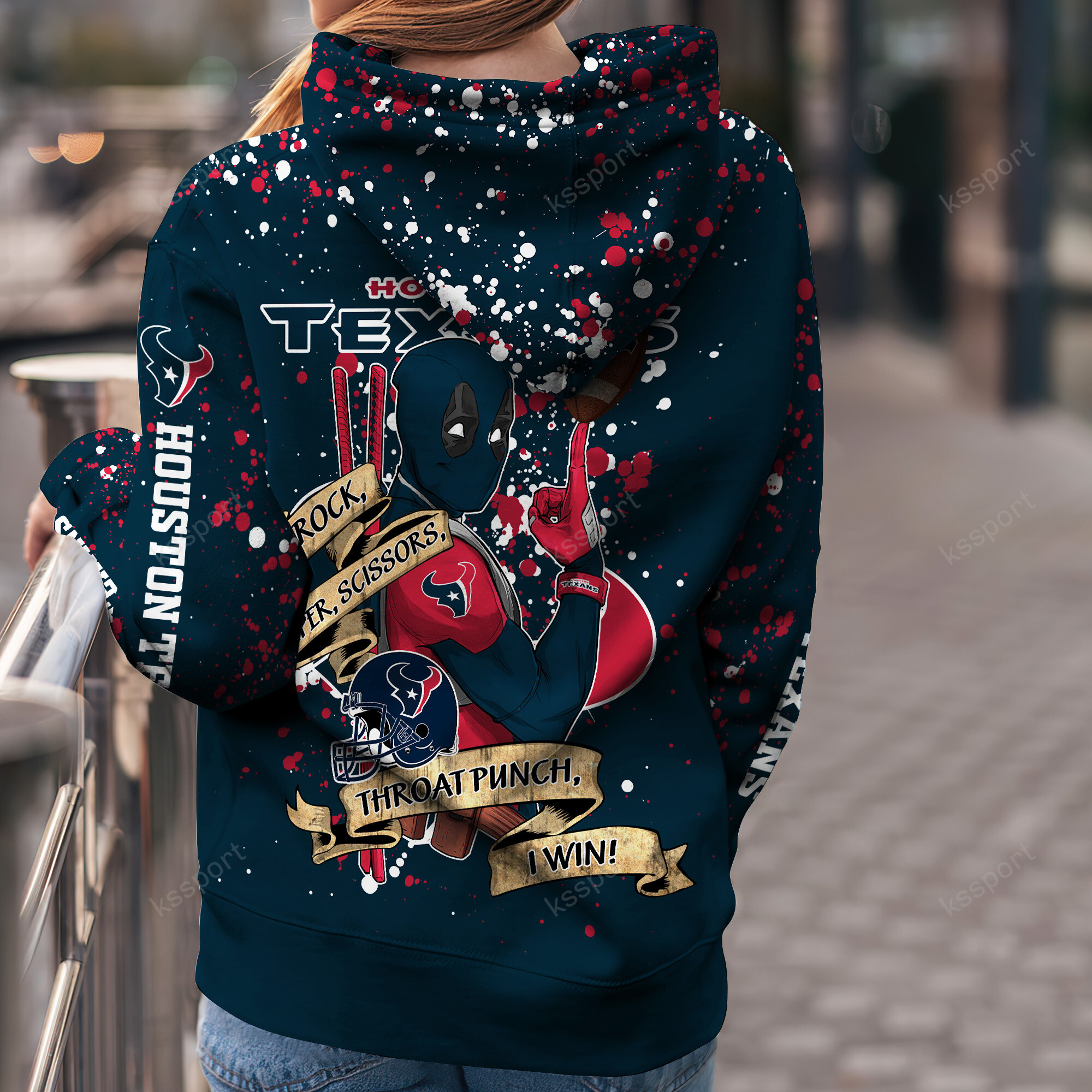 Houston Texans NFL Custom Hoodie Leggings 2