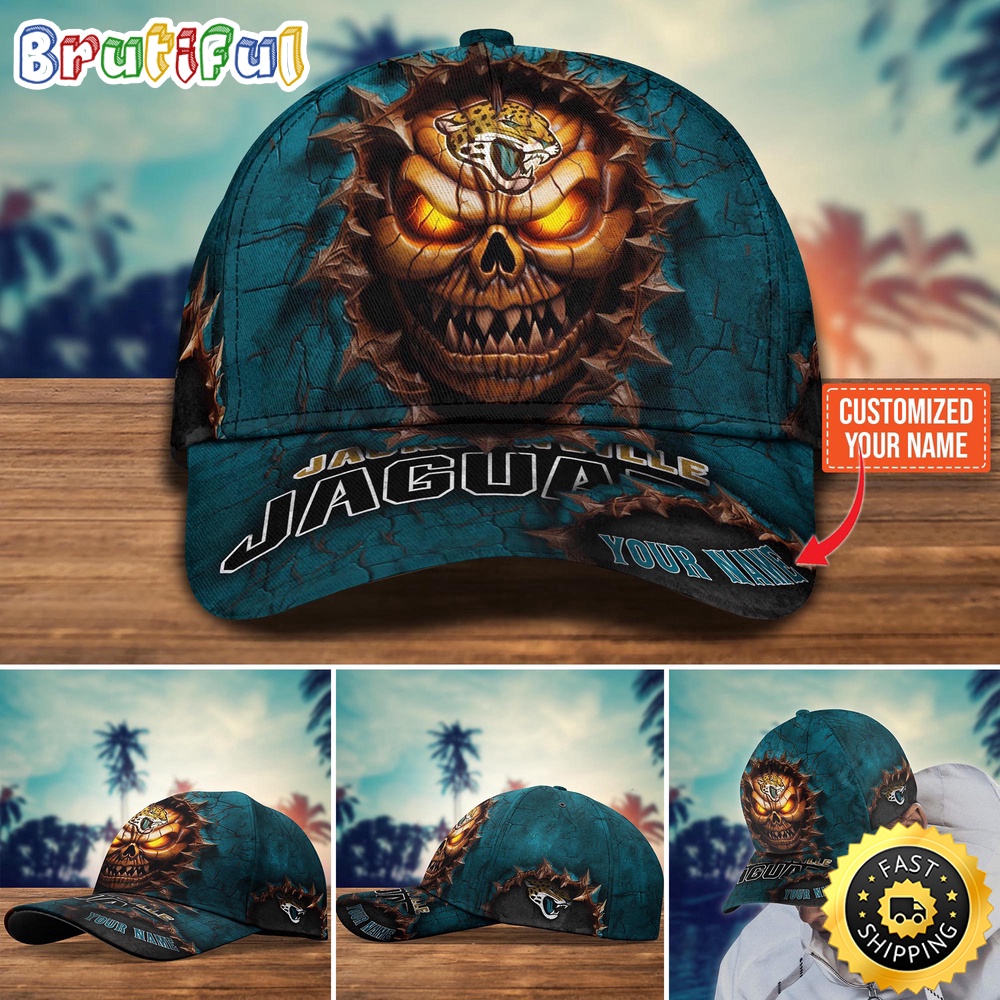 Jacksonville Jaguars Baseball Cap Halloween Custom Cap For This Season