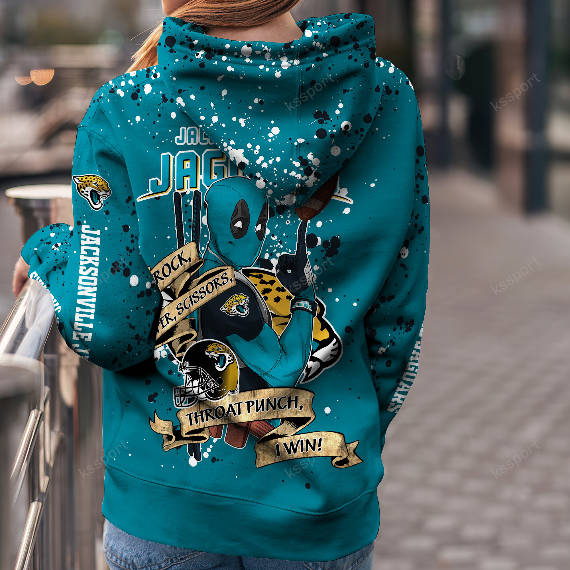 Jacksonville Jaguars NFL Custom Hoodie Leggings 2