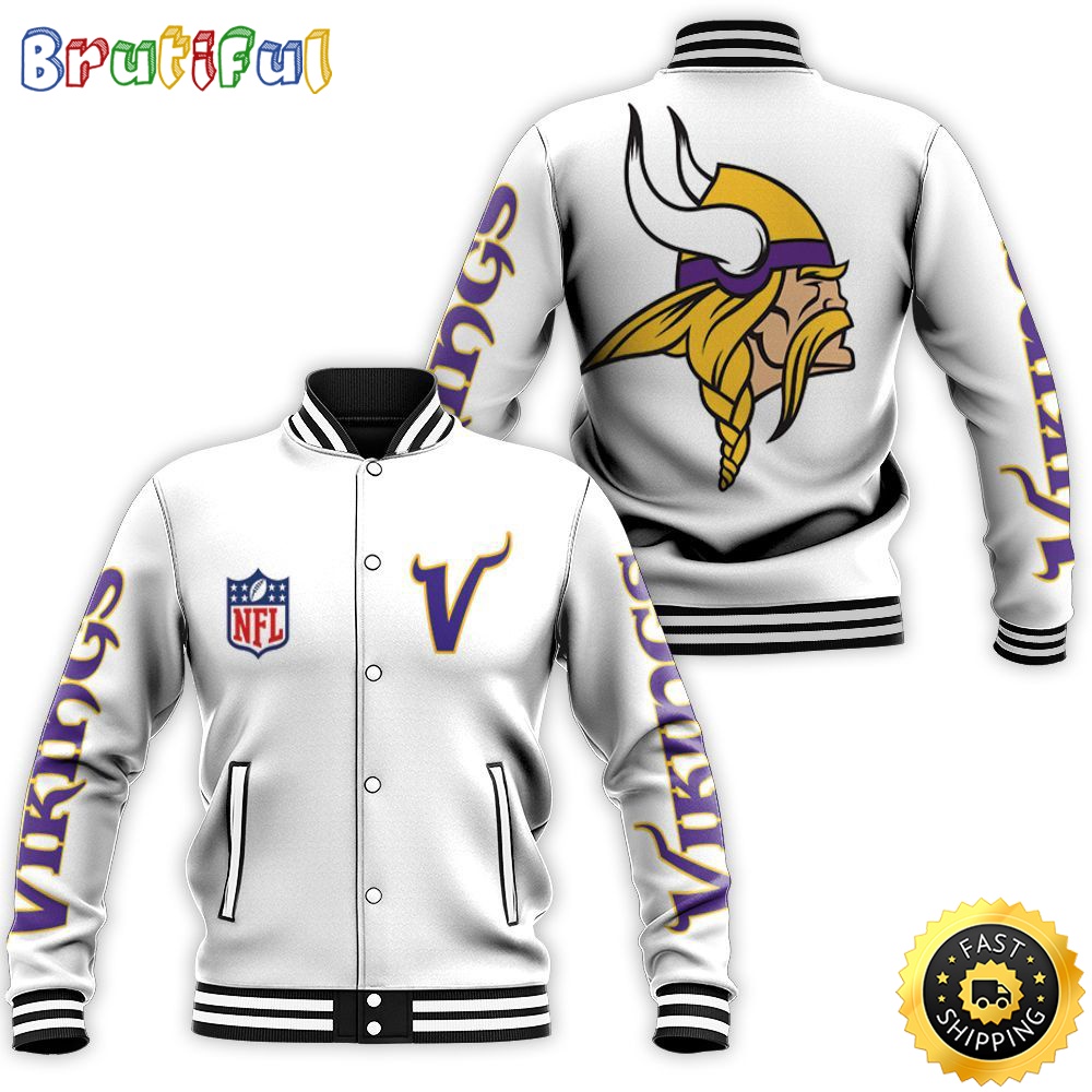 Minnesota Vikings Baseball Jacket For Nfl Fans vu3hv3.jpg