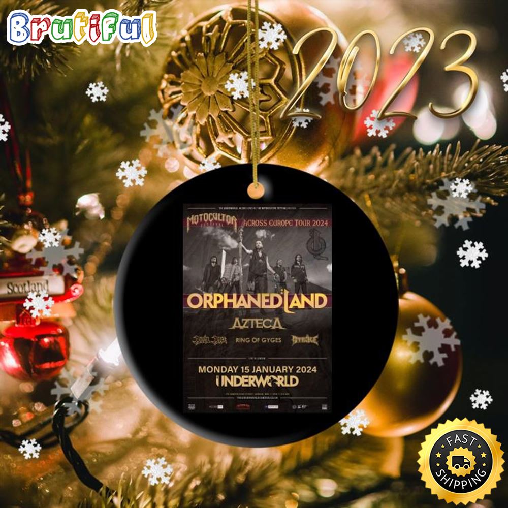 Motocultor Festival Across Europe Tour 2024 Orphanedland Ornament
