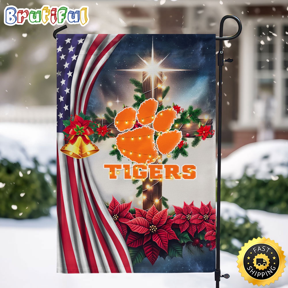 NCAA Clemson Tigers Garden Flags Jesus Christ Christmas Ncaa Garden Flags 1 ag9lzs.jpg