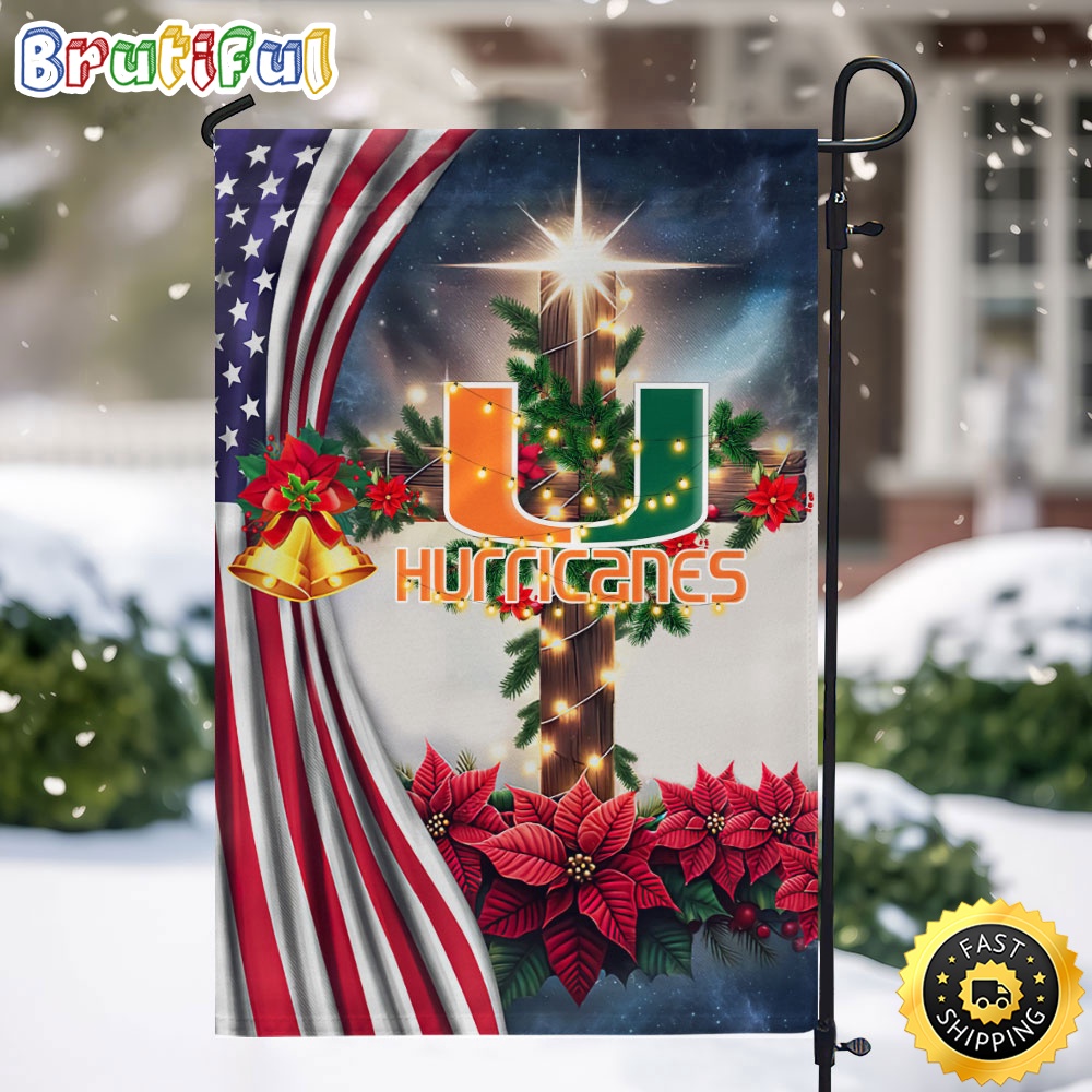 NCAA Miami Hurricanes Garden Flags Jesus Christ Christmas Ncaa Garden Flags 1 c2lom6.jpg