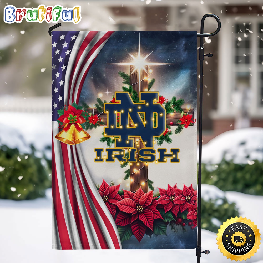 NCAA Notre Dame Fighting Irish Garden Flags Jesus Christ Christmas Ncaa Garden Flags 1 ob0naz.jpg