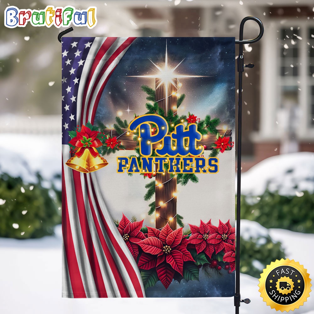 NCAA Pittsburgh Panthers Garden Flags Jesus Christ Christmas Ncaa Garden Flags 1 yxhyic.jpg
