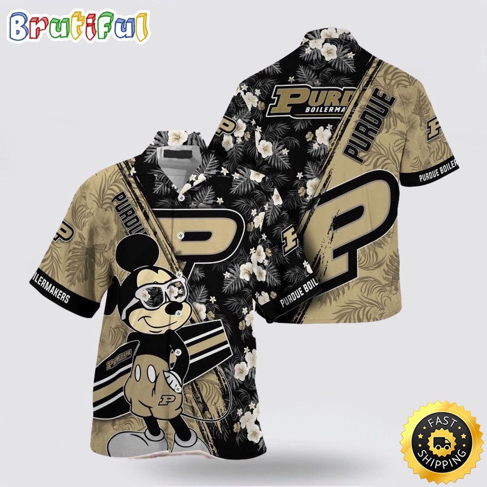 NCAA Purdue Boilermakers Hawaiian Shirt Mickey And Floral Pattern 1 rxs1jv.jpg