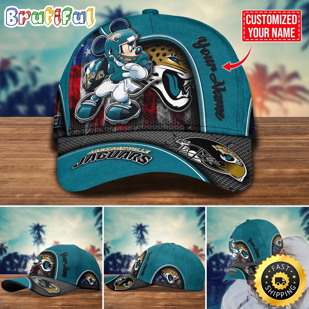NFL Jacksonville Jaguars Baseball Cap Mickey Cap Trending Custom Cap
