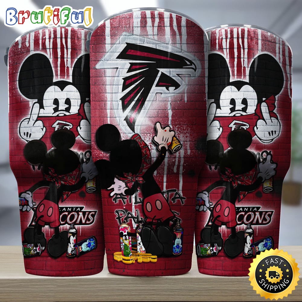NFL Atlanta Falcons Tumbler Nfl Tumbler Mickey Graffiti For Sports Fan eqju8v.jpg