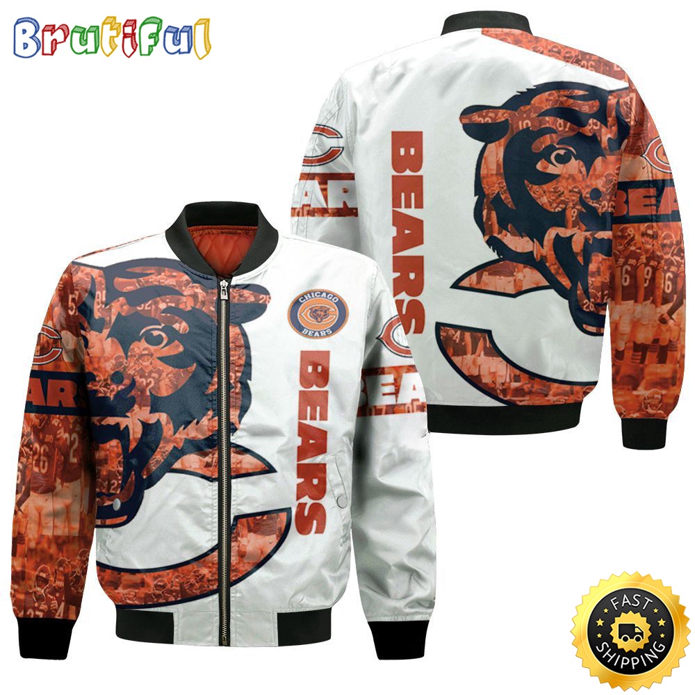NFL Chicago Bears Bomber Jacket Trendy Urban Jackets edjbj9.jpg